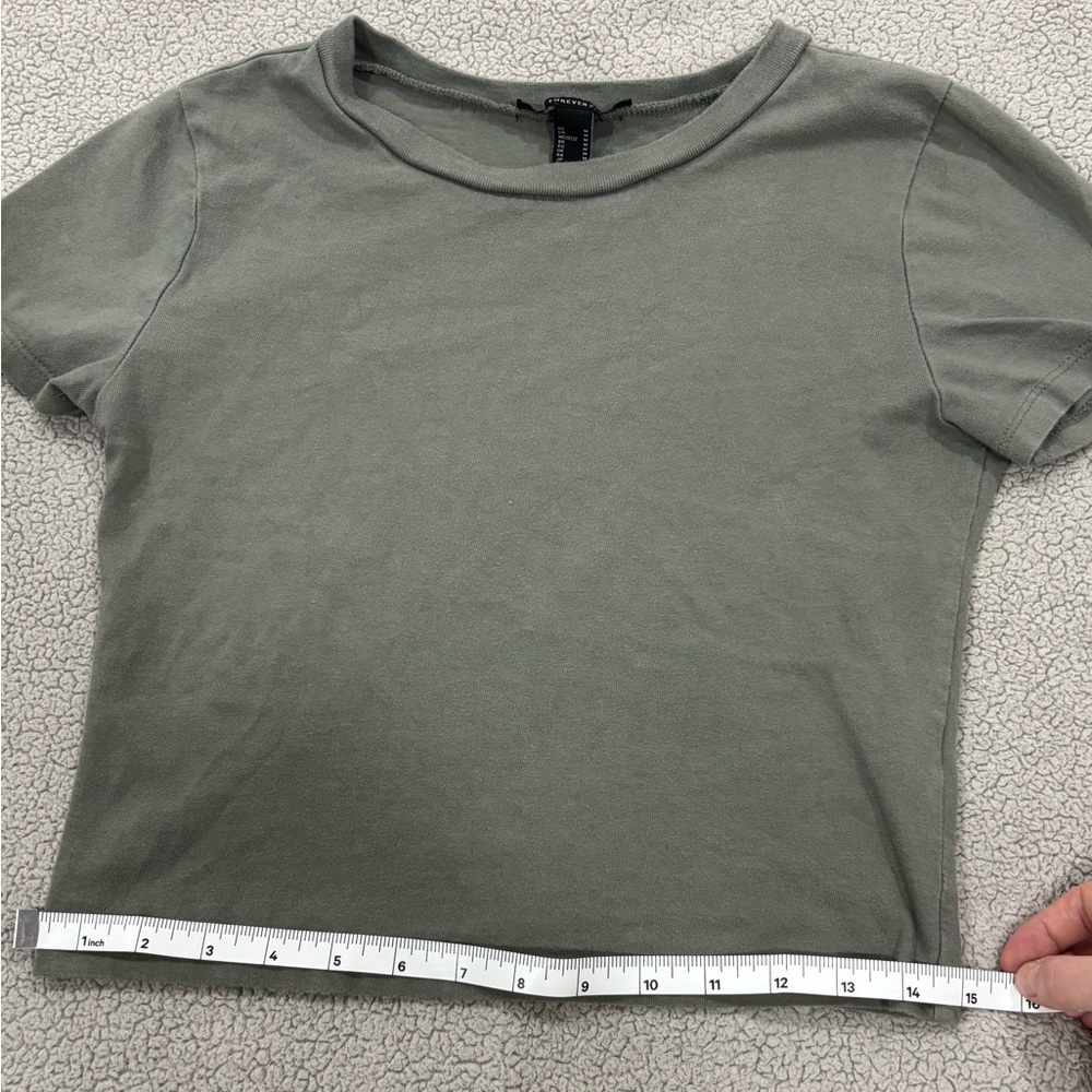 Olive Green Crop Top⭐️